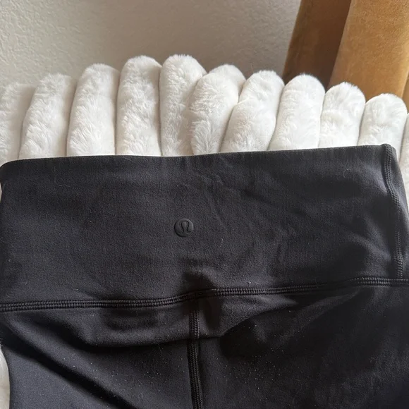 Lululemon Athletica Black Mesh Leggings - Picture 3 of 3